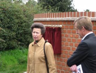 2011 - HRH Princess Royal dedicates Field View