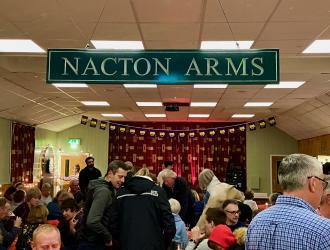 Nacton Arms pop-up pub February 2020